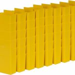 QUANTUM STORAGE Bin Cup: Use with Quantum Storage Systems - Shelf Bin, Yellow QBC111YLCS