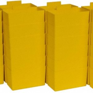 QUANTUM STORAGE Bin Cup: Use with Quantum Storage Systems - Shelf Bin, Yellow QBC112YLCS