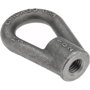 GIBRALTAR 5,800 Lb Capacity, 5/8-11 Thread, Self Colored, Carbon Steel Heavy Duty Lifting Eye Nut 17265 3