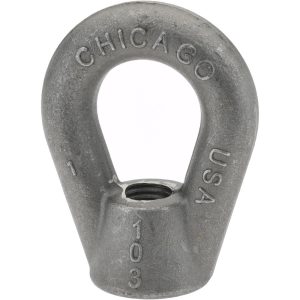 GIBRALTAR 10,600 Lb Capacity, 3/4-10 Thread, Self Colored, Carbon Steel Heavy Duty Lifting Eye Nut 17270 7