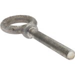 GIBRALTAR Fixed Lifting Eye Bolt: With Shoulder, 2,000 lb Capacity, 7/16-14 Thread, Grade C-1035 Forged Steel 12871 1