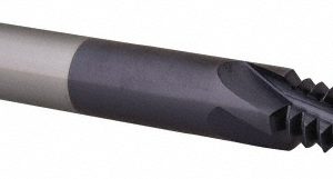 ALLIED MACHINE AND ENGINEERING Helical Flute Thread Mill: 1/2-13, Internal, 4 Flute, 3/8" Shank Dia, Solid Carbide TM50013