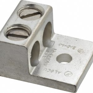THOMAS & BETTS Rectangle Ring Terminal: Non-Insulated, 14 to 2/0 AWG, Compression Connection ADR21-21