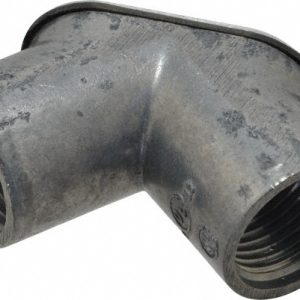 THOMAS & BETTS Conduit Elbow: For Rigid & Intermediate (IMC), Die Cast Zinc, 1/2" Trade Size HL601