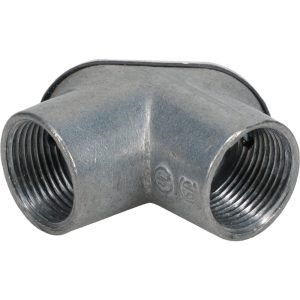 THOMAS & BETTS Conduit Elbow: For Rigid & Intermediate (IMC), Die Cast Zinc, 3/4" Trade Size HL602