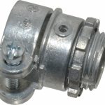 THOMAS & BETTS Conduit Connector: For FMC, Die Cast Zinc, 1/2" Trade Size XC270