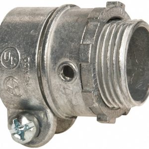 THOMAS & BETTS Conduit Connector: For FMC, Die Cast Zinc, 3/4" Trade Size XC272