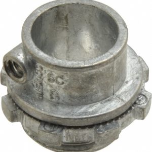 THOMAS & BETTS Conduit Connector: For FMC, Die Cast Zinc, 3/8" Trade Size XC220SC