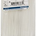 THOMAS & BETTS Cable Tie Duty: 6.4" Long, Natural, Nylon, Standard L-6-18-9-C