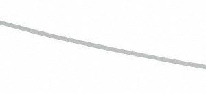 THOMAS & BETTS Cable Tie Duty: 8" Long, Natural, Nylon, Standard L-8-18-9-C