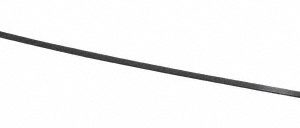 THOMAS & BETTS Cable Tie Duty: 14.1" Long, Black, Nylon, Standard L-14-50-0-C