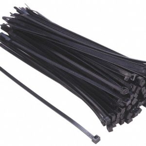 THOMAS & BETTS Cable Tie Duty: 14.2" Long, Black, Nylon, Standard L-14-120-0-C