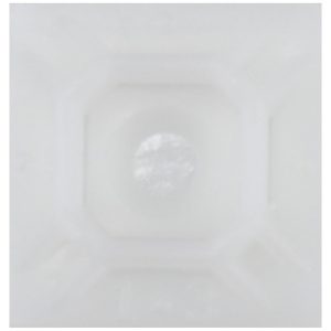 THOMAS & BETTS Natural (Color), Nylon, Four Way Cable Tie Mounting Base MPNY-750-9-C