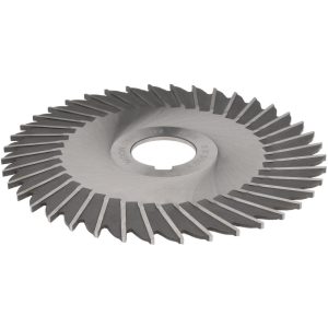 MOON CUTTERS CO. Side Chip Saw: 5" Blade Dia, 3/32" Blade Thickness, 1" Arbor Hole Dia, 40 Teeth, High Speed Steel SS593