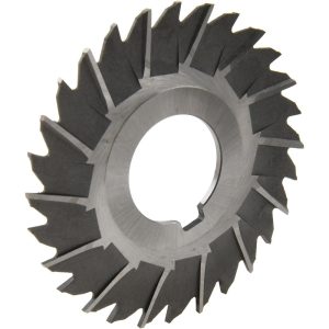 MOON CUTTERS CO. Side Chip Saw: 3" Blade Dia, 3/32" Blade Thickness, 1" Arbor Hole Dia, 28 Teeth, High Speed Steel STS393