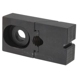 GIBRALTAR 2-5/16" OAL x 1-1/4" Overall Width, Standard Grip Nose, Steel Manual Edge Clamp 33802G