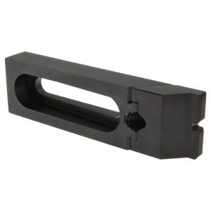 GIBRALTAR 4-1/8" OAL x 1-1/4" Overall Width, Low Grip Nose, Steel Manual Edge Clamp 33803G