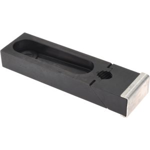 GIBRALTAR 5-3/16" OAL x 1-1/2" Overall Width, Standard Grip Nose, Steel Manual Edge Clamp 33808G