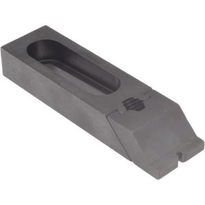 GIBRALTAR 5-5/16" OAL x 1-1/2" Overall Width, Low Grip Nose, Steel Manual Edge Clamp 33825G