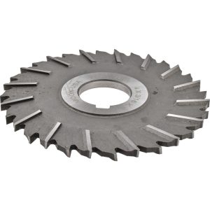 MOON CUTTERS CO. Side Chip Saw: 4" Blade Dia, 3/16" Blade Thickness, 1" Arbor Hole Dia, 32 Teeth, High Speed Steel STS4187