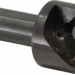 CUTTING TOOL TECHNOLOGIES 1.05" Max Diam, 1/2" Shank Diam, 0.32" LOC, 82&deg; Included Angle, Indexable Countersink 8NC-020-C