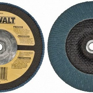 DEWALT Flap Disc: 5/8-11 Hole, 80 Grit, Zirconia Alumina, Type 29 DW8330