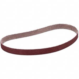 3M Abrasive Belt: 1-1/2" Wide, 60" Long, 180 Grit, Aluminum Oxide 7010361726