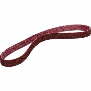 3M Abrasive Belt: 1" Wide, 42" Long, Aluminum Oxide 7000120565