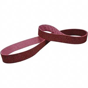 3M Abrasive Belt: 3" Wide, 80" Long, Aluminum Oxide 7010329082