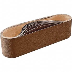 3M Abrasive Belt: 1/4" Wide, 24" Long, Aluminum Oxide 7010366192