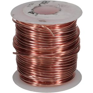 ARCOR ELECTRONIC COMPANY INC 14 Gage, 0.0641" Dia x 80' Long, Bare, Copper Bus Bar Wire F14