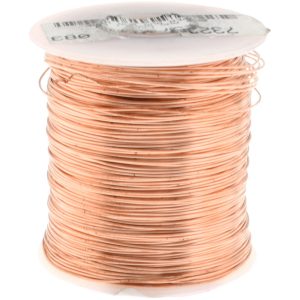 ARCOR ELECTRONIC COMPANY INC 22 Gage, 0.0253" Dia x 501' Long, Bare, Copper Bus Bar Wire F22