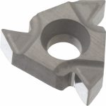 CARMEX Laydown Threading Insert: 3/8IC EXT G60CB, Carbide 16ERBG60P25