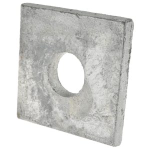 GIBRALTAR 5/8" Bolt, 2" Square, Galvanized Finish, Steel Square Flat Washer Z8956G