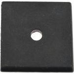 GIBRALTAR 1/4" Bolt, 2" Square, Black Oxide Finish, Case Hardened Steel Square Flat Washer Z8950H
