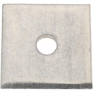 GIBRALTAR 3/8" Bolt, 2" Square, Uncoated, Stainless Steel Square Flat Washer Z8952SS