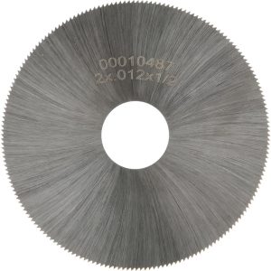 VALUE COLLECTION Jeweler's Saw: 2" Dia, 0.012" Thick, 1/2" Arbor Hole, 190 Teeth, High Speed Steel OSPEC4196