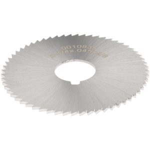 VALUE COLLECTION Slitting & Slotting Saw: 2-1/4" Dia, 0.0450" Thick, 5/8" Arbor Hole, 60 Teeth, High Speed Steel OSSB04560
