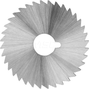 VALUE COLLECTION Slitting & Slotting Saw: 3-1/2" Dia, 1/32" Thick, 1" Arbor Hole, 34 Teeth, High Speed Steel OSPEC3702