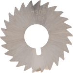 VALUE COLLECTION Slitting & Slotting Saw: 1-1/2" Dia, 1/8" Thick, 1/2" Arbor Hole, 26 Teeth, High Speed Steel OSPEC3689