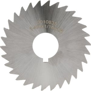VALUE COLLECTION Slitting & Slotting Saw: 1-3/4" Dia, 1/16" Thick, 1/2" Arbor Hole, 30 Teeth, High Speed Steel OSPEC3691