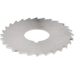 VALUE COLLECTION Slitting & Slotting Saw: 2-1/2" Dia, 1/16" Thick, 7/8" Arbor Hole, 28 Teeth, High Speed Steel OMSLH0625