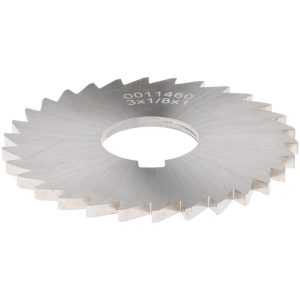 VALUE COLLECTION Slitting & Slotting Saw: 3" Dia, 1/8" Thick, 1" Arbor Hole, 30 Teeth, High Speed Steel OMSLD125