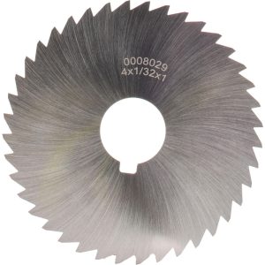 VALUE COLLECTION Slitting & Slotting Saw: 4" Dia, 1/32" Thick, 1" Arbor Hole, 40 Teeth, High Speed Steel OMSLE0312540