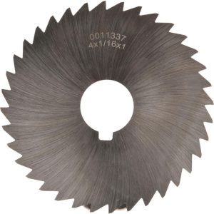 VALUE COLLECTION Slitting & Slotting Saw: 4" Dia, 1/16" Thick, 1" Arbor Hole, 36 Teeth, High Speed Steel OMSLE0625