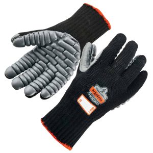 ERGODYNE Work Gloves: Ergodyne 9000, Size Large, Cotton & Nylon Lined, Cotton & Nylon, General Purpose 16454