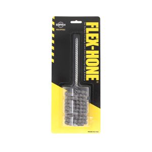 BRUSH RESEARCH MFG. Flexible Cylinder Hone: 1-3/4" Max Bore Dia, 120 Grit, Aluminum Oxide BC134120AO