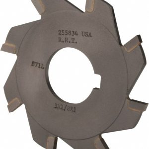 ROCK RIVER TOOL, INC. Slitting & Slotting Saw: 3" Dia, 1/8" Thick, 1" Arbor Hole, 8 Teeth, Carbide Tipped 255834