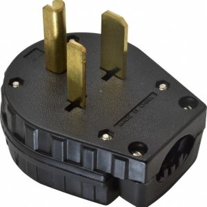PASS & SEYMOUR Straight Blade Plug: Specification, 6-30P, 250VAC, Black 3869