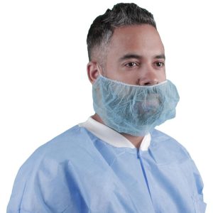 PRO-SAFE Beard Cover: Blue, Size X-Large KM-112NWI-BLUE-XL